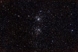 Caldwell 14 - The Double Cluster taken by /u/ItFrightensMe