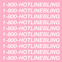 A wall of italic text reading "1-800-HOTLINEBLING" in a pink background