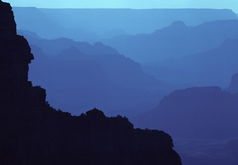 File:Hazy blue hour in Grand Canyon.JPG