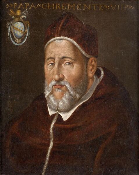 File:Papst Clemens VIII Italian 17th century.jpg
