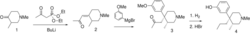 Picenadol synthesis 2.svg