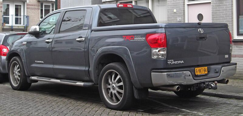 File:Toyota Tundra "TRD Rock Warrior" (rear).jpg