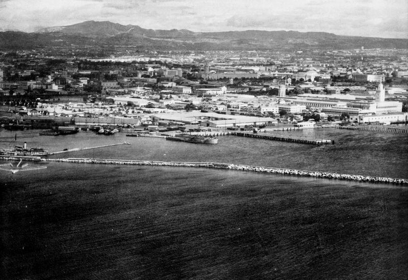 File:Aerial view of Manila, Philippines, in May 1958.jpg