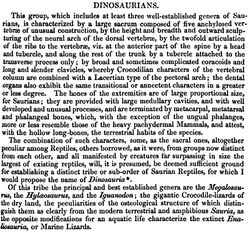 Dinosaur coining of the word in 1841.jpg