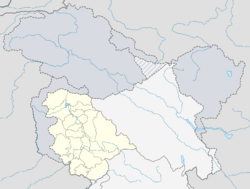Approximate location where Bhalesi is spoken