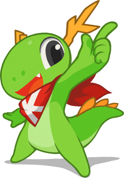 File:KDE Mascot Konqi by Tyson Tan.png