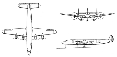 Lockheed C-121C (L-1049) Super Constellation.