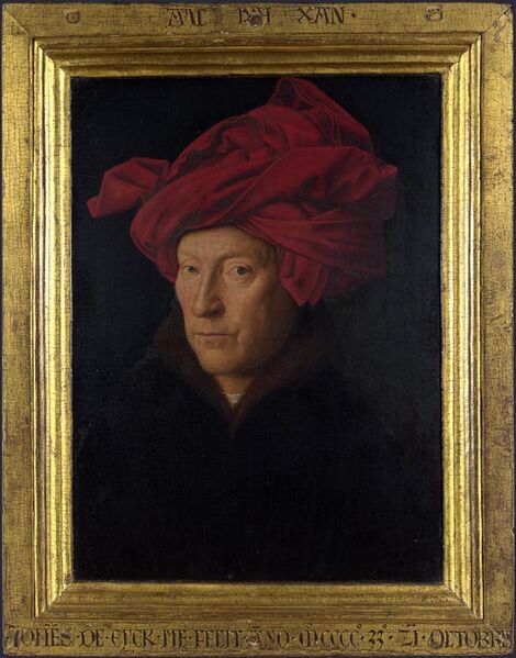 File:Portrait of a Man in a Turban (Jan van Eyck) with frame.jpg
