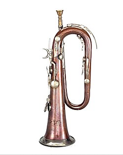 Keyed Bugle in E (originally E-flat ) MET DT259988 white.jpg