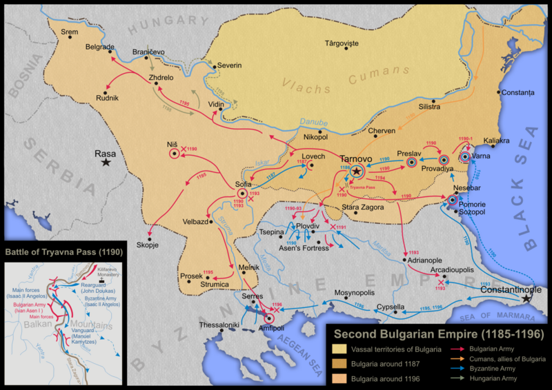 File:Second Bulgarian Empire (1185-1196).png