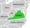 Symphyotrichum × schistosum recorded occurrences: US — Virginia.