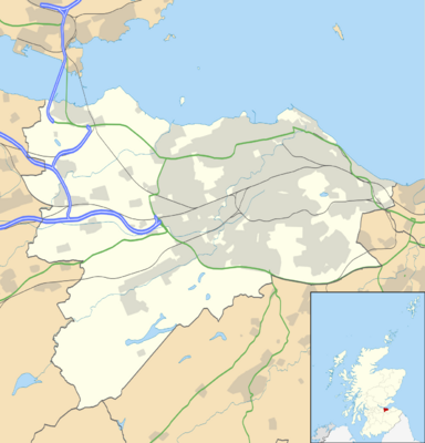Edinburgh UK location map.svg