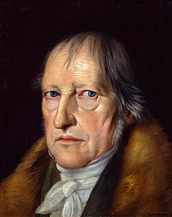 Painting of Georg Wilhelm Friedrich Hegel