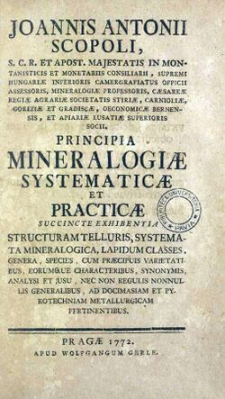Scopoli, Giovanni Antonio – Principia mineralogiae systematicae et practicae, 1772 – BEIC 11984140.jpg