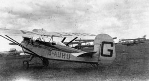 StateLibQld 1 192503 G-AUHU, Westland Widgeon III aeroplane, ca. 1928.jpg
