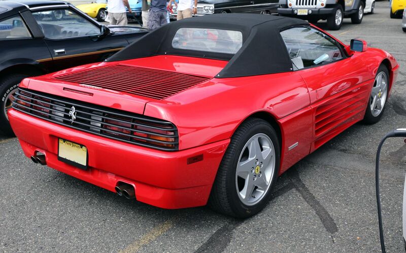 File:1993 Ferrari 348 Spider, roof up.jpg