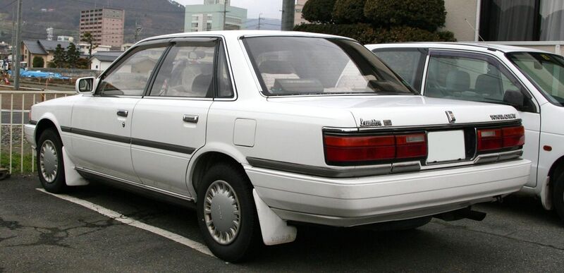 File:2nd generation Toyota Camry rear.jpg