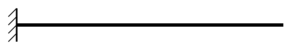 Cantilever beam (left supported).svg