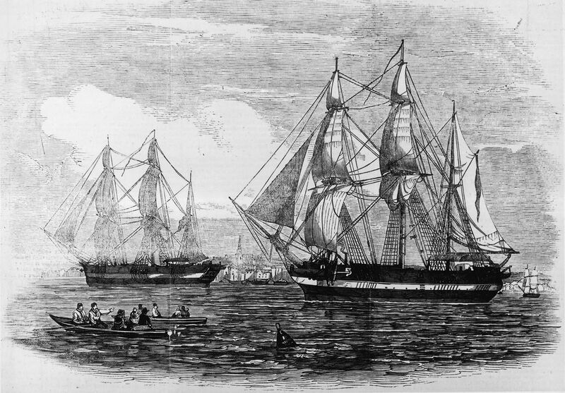 File:Franklin Expedition 1845 - HMS Terror - Erebus.jpg