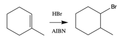 Hydrohalogenation of Alkene Reaction.png