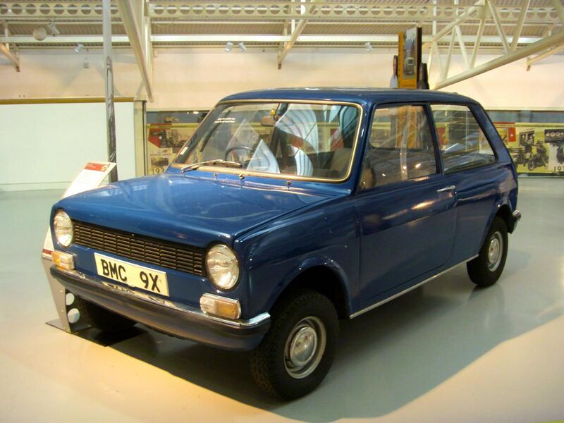 File:1969 Mini 9X prototype Heritage Motor Centre, Gaydon.jpg