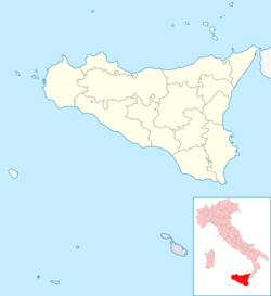 Ustica is located in Sicily