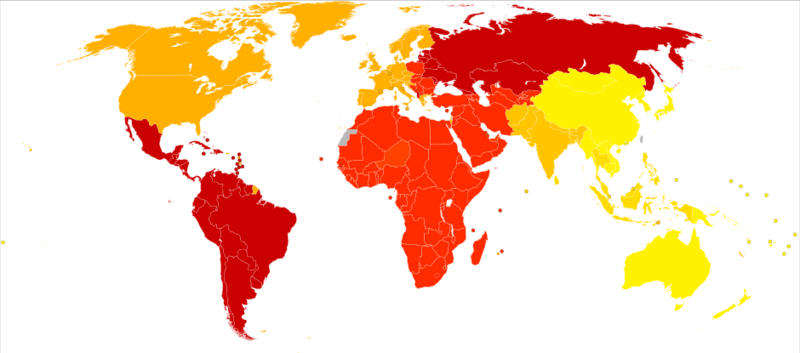 File:Obsessive-compulsive disorder world map - DALY - WHO2004.svg