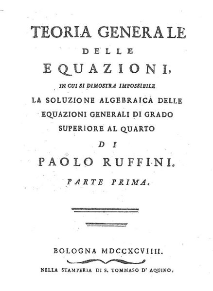 File:Ruffini - Teoria generale delle equazioni, 1799 - 1366896.jpg