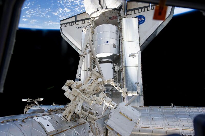 File:STS-133 Discovery seen from the Cupola.jpg
