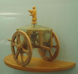 South-pointing chariot (Science Museum model).jpg
