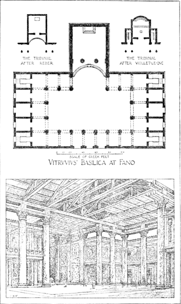 File:Vitruvius the Ten Books on Architecture Basilica at Fano.png