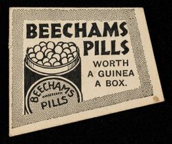 Beechams Pills. Worth a guinea a Box from August 1859.jpg