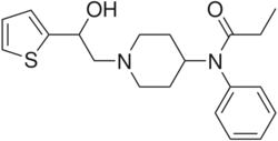 Betahydroxythiofentanyl.svg