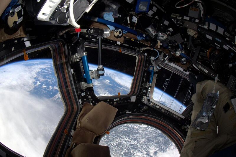File:ISS-43 Saturday Morning coffee with my old friend Planet Earth.jpg