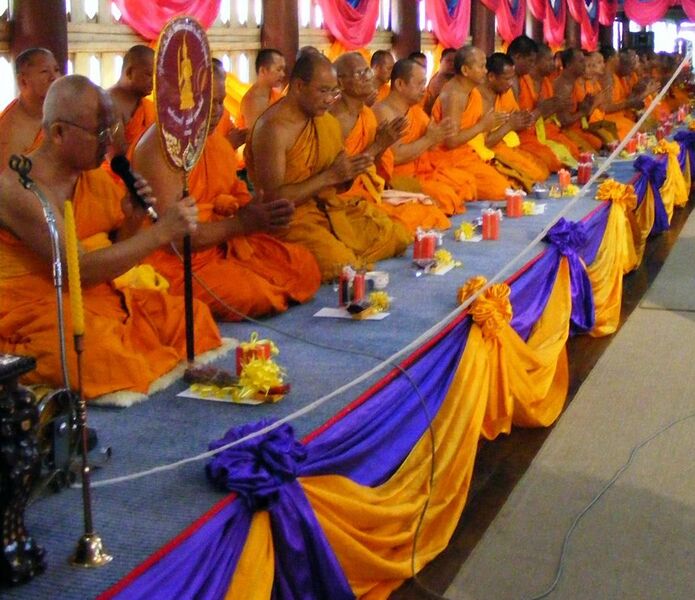 File:Rank celebration of Thai Buddhist monk 1.jpg
