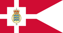 Standard of the Crown Prince of Denmark.svg