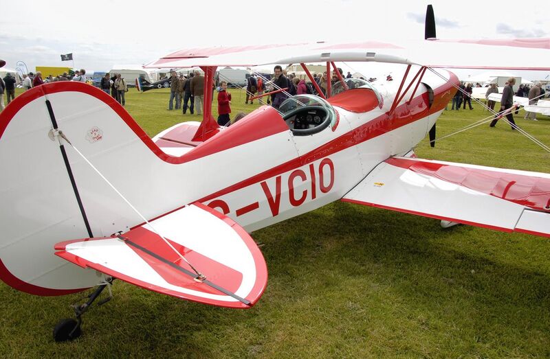 File:Acro sport II biplane at kemble in 2009 arp.jpg