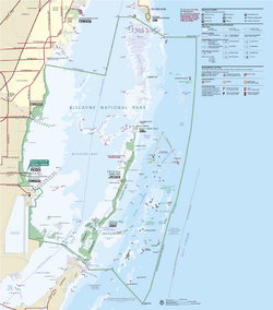 Biscayne National Park Map 2009.png