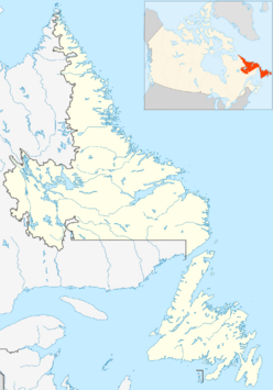 Mistastin crater is located in Newfoundland and Labrador