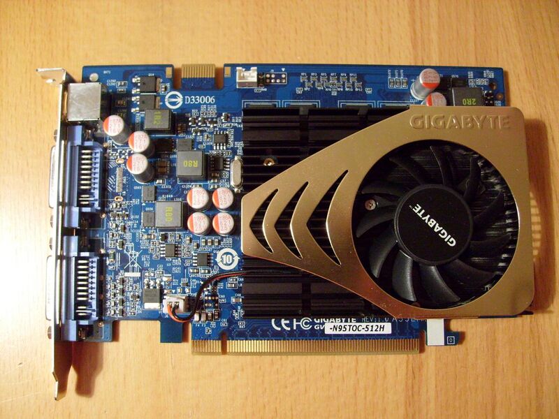 File:Gigabyte NVIDIA GeForce 9500 GT.JPG