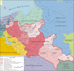 Poland between 1333 and 1370.