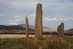 Standing stones on Machrie Moor - geograph.org.uk - 799916.jpg