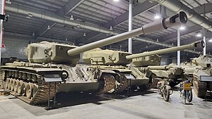 T34 and T30 in U.S. Army Armor & Cavalry Collection.jpg