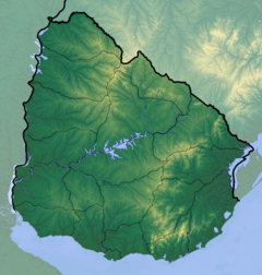 Josephoartigasia is located in Uruguay