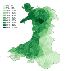 Welsh speakers in the 2021 census.svg