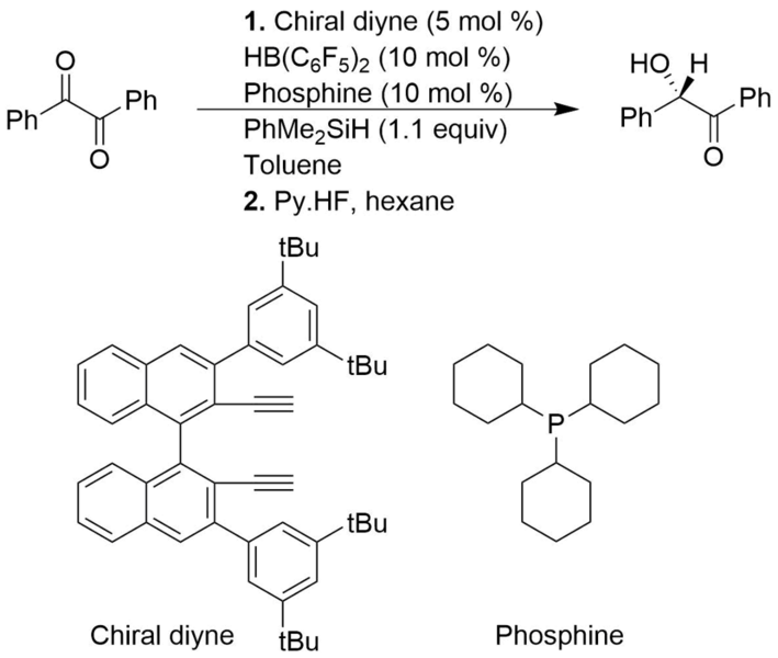 File:Asymmetric Hydrosilylation of Diketone.png