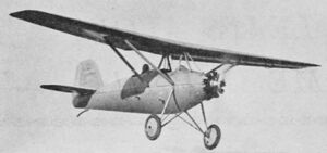 Bourgois-Sénémaud AT-1 in flight Aero Digest December 1929.jpg