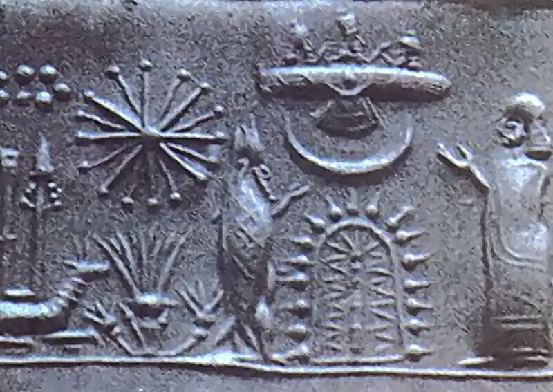 File:Mesopotamian cylinder seal impression.jpg