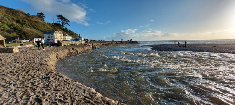 File:Seaton Beach after heavy rainfall.jpg