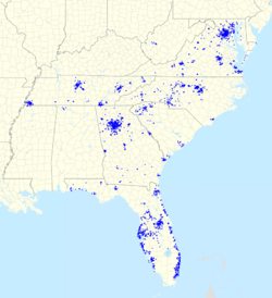 SunTrust footprint 2010-08.png